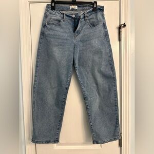 Nicole Miller Light Blue Straight Leg Jeans